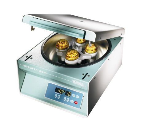 سانتریفیوژ رومیزی مدل ROTOFIX 32A کمپانی HETTICH آلمان
