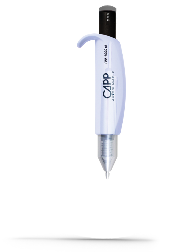 سمپلر آزمایشگاهی متغیر مخصوص PCR رنج 0.2-2 UL مدل C02-1C-PCR کمپانی CAPP دانمارک